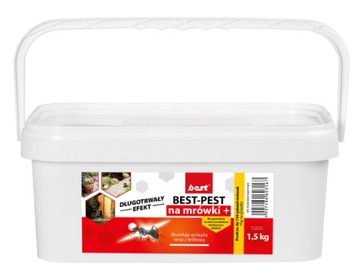 Skuteczna TRUCIZNA na MRÓWKI w ogrodzie BEST 1,5kg