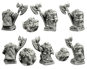 figurka Dwarf Moscal Lord 28mm Scibor 28MA0078 24H