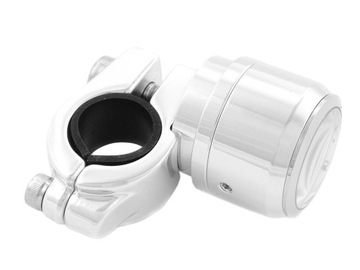 ЧАСЫ С БЕЛЫМ ЦИФЕРБЛАТОМ И ДЕРЖАТЕЛЕМ НА РУЛЕ