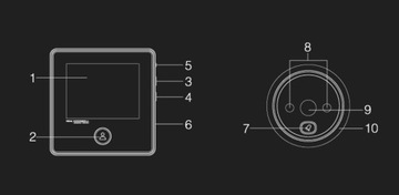 ЭЛЕКТРОННЫЙ ЖК-ВИДОИСКАТЕЛЬ 2,8 ДЮЙМА HD ФОТО JUDAS BELL