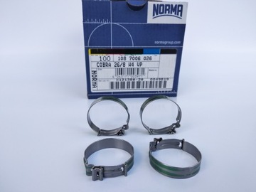 NORMA COBRA 27,0/8 VP obejma opaska zatrzaskowa 10szt