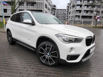 BMW X1 F48 Crossover xDrive20d 190KM 2017 BMW X1 (F48) xDrive 20 d 190 KM Dokumentacja pochodzeniowa, Automat, Serwis