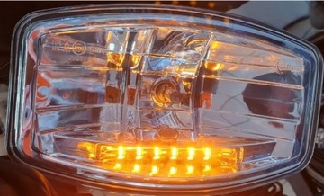 ГАЛОГЕННАЯ ФАРА С ЛАМПОЧКОЙ H7 + 6 ЖЕЛТЫХ СВЕТОДИОДОВ