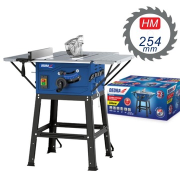 DEDRA PILARKA STOŁOWA DO DREWNA 2000W DED7754 KRAJZEGA PIŁA TARCZÓWKA 2000W