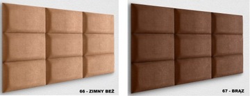 PANELE TAPICEROWANE ŚCIENNE 50X40 ZAGŁÓWEK ALOVA