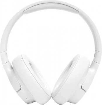 SŁUCHAWKI BEZPRZEWODOWE JBL NAUSZNE BLUETOOTH Z MIKROFONEM MOCNY BASS BIAŁE