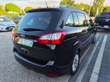 Ford C-MAX II Minivan 1.6 TDCi 115KM 2011 Ford Grand C-MAX Sliczny czarny grand Titanium 2011 1.6D zarejestrowany gw, zdjęcie 8