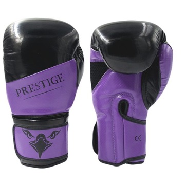 Боксерские перчатки Prestige Carbon Purple, 8 унций