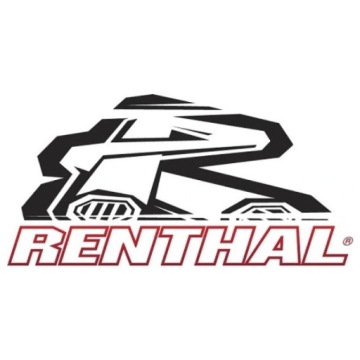 ГУБКА ДЛЯ РУЛЯ RENTHAL FATBAR ЧЕРНАЯ/КРАСНАЯ С ЛОГОТИПОМ RENTHAL