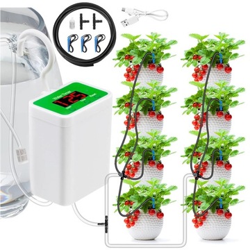 АВТОМАТИЧЕСКИЙ КОМПЛЕКТ КАПЕЛЬНОГО орошения С ТАЙМЕРОМ НА 12 РАСТЕНИЙ