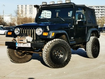 Jeep Wrangler II 4.0 i 178KM 2006 JEEP WRANGLER II (TJ) Wyciągarka, Manual, 53611 mil,2xklucz, 4.0 i 178KM, zdjęcie 2