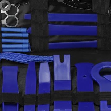 ŚCIĄGACZE DŹWIGNIE DO TAPICERKI ZESTAW DO DEMONTAŻU SPINEK RADIA PLASTIKÓW