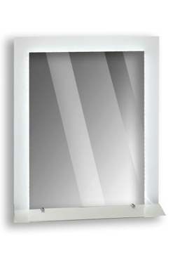 ЗЕРКАЛО СВЕТОДИОДНОЕ БЕЛОЕ 50X60 см