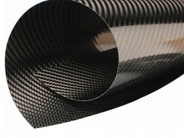 ФОЛЬГА CARBON 4D ЧЕРНАЯ 50x152 см ШПОН КАРБОН