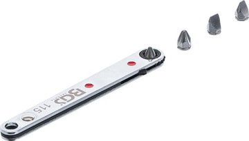 Специальная трещотка для бит, тонкая 1/4