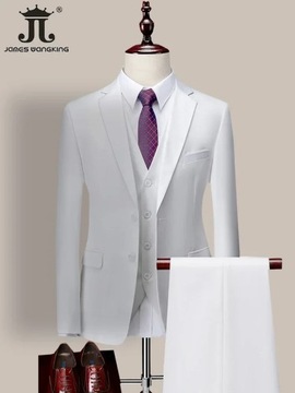 14 kolorów M-6XL (kurtka kamizelka spodnie) wysokiej klasy marka formalny
