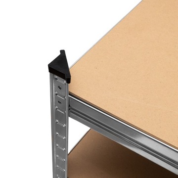 МЕТАЛЛИЧЕСКИЙ СТЕЛЛАЖ ДЛЯ ГАРАЖА И МАСТЕРСКОЙ 5 ПОЛОК 180X90X40см 875КГ