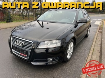 Audi A3 8P Hatchback 3d 1.6 102KM 2009 Audi a3 AUTOMAT KLIMATYZACJA PARKTRONIC EL.SZYBY EL.LUSTERKA GWARANCJA SER