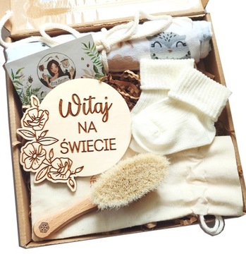 gift box niemowlęcy wyprawka baby shower noworodek