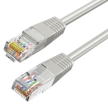 KABEL SIECIOWY LAN ETHERNET PATCHCORD RJ45 15m