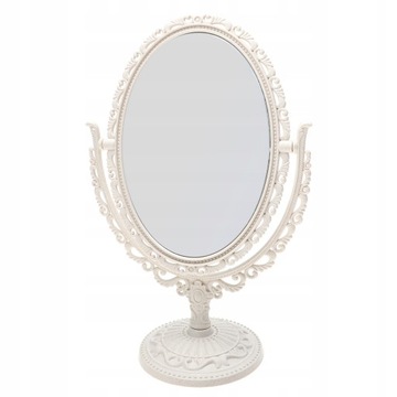 Vintage Double Side Makeup Lustro Creative Oval Lu