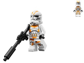 Lego Star Wars - 212th Clone Trooper + długi blaster ! 75337 sw1235