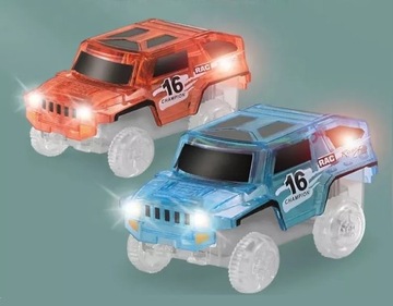 KLOCKI MAGNETYCZNE KOLEJKA ELEKTRYCZNA TOR 93 EL