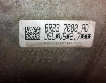 JAGUAR S-TYPE 2.7 V6 AUTOMATICKÁ SKŘÍŇ ŘAZENÍ 6R837000AD