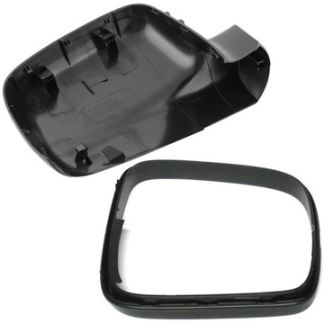 VW T5 CADDY 03- POUZDRO ZRCÁTKO + RAMKA. LEVÝ