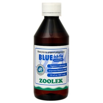 ZOOLEK BLUE BŁĘKIT 30ml ICHTIO NA GLONY W AKWARIUM