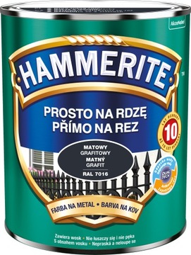 Hammerite Grafitowy RAL 7016 0,7L