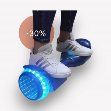 ЭЛЕКТРИЧЕСКИЙ СКЕЙТБОРД HOVERBOARD 6,5 ДЮЙМОВ BT LED, ГАРАНТИЯ 3 ГОДА, КОРПУС 800