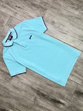 SUPERDRY Koszulka Polo Męska Slim Fit Logowana r L