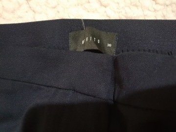 Брюки Mohito темно-синие, размер 38.