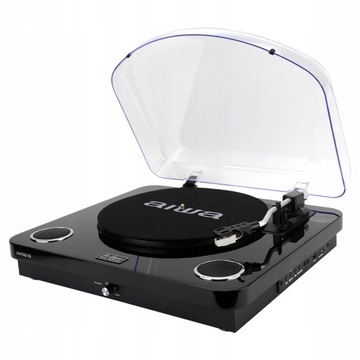 GRAMOFON STEREOFONICZNY RUBINOWA IGŁA BLUETOOTH AIWA GBTUR-120BK MKII