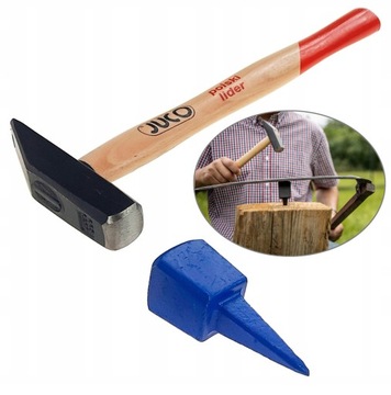 Молоток для косы 0,5 кг + плоский подорожник - набор для забивания косы