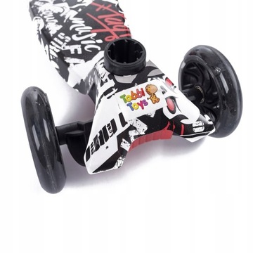 ТРЕХКОЛЕСНЫЙ СВЕТОДИОДНЫЙ БАЛАНСИРОВОЧНЫЙ СКУТЕР ГРАФФИТИ 60 КГ