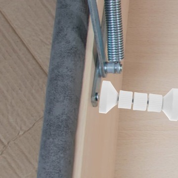 STABILIZATOR ZAGŁÓWKA BIAŁA RAMA ŁÓŻKA 2 SZT