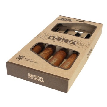 Dłuta stolarskie żłobak PREMIUM NAREX 8-10-16-26 863700