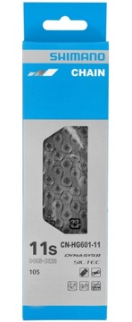 Shimano CN-HG601 łańcuch 11-rzędowy 116 Ogniw + Spinka BOX Oryginał