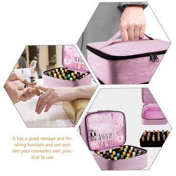 Принадлежности для макияжа Сумка с органайзером для аксессуаров для макияжа
