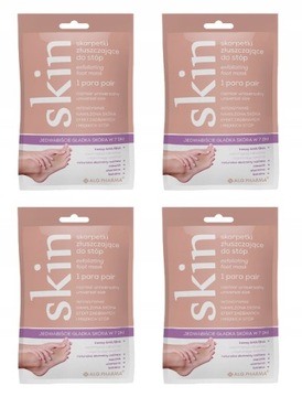 4x Alg Pharma Skin Skarpetki złuszczające do stóp