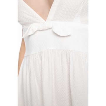 ROXY Sukienka letnia Bright Light ARJWD03501 Biały Regular Fit
