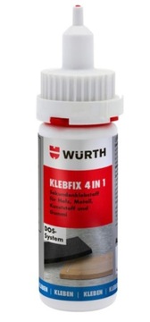 Wurth Klej Super Szybki Klebfix 4w1 50g
