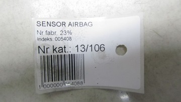 CITROEN C4 CACTUS ДАТЧИК ПОДУШКИ БЕЗОПАСНОСТИ 9810106480 14-