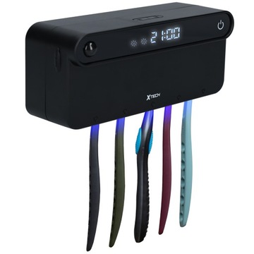 STERYLIZATOR DO SZCZOTECZEK UV LCD UCHWYT WIESZAK