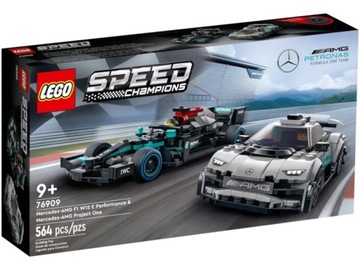 Klocki LEGO Speed Champ 76909 Mercedes-AMG F1 W12 E Per i AMG ONE 9+ 564pcs
