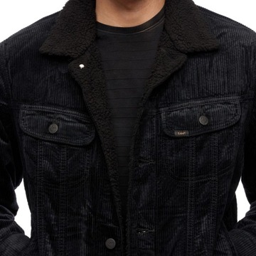 LEE SHERPA JACKET BLACK L87BQE01 XL