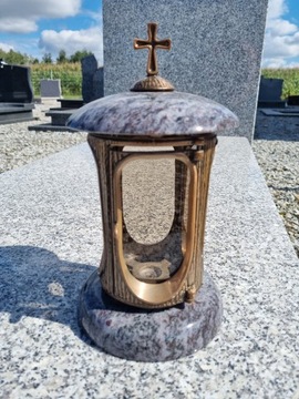 Гранитный фонарь для памятника, надгробия ОРИОН.