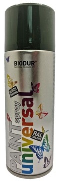 SPRAY Emalia Uniwers BIODUR 400ml zielony RAL 6006